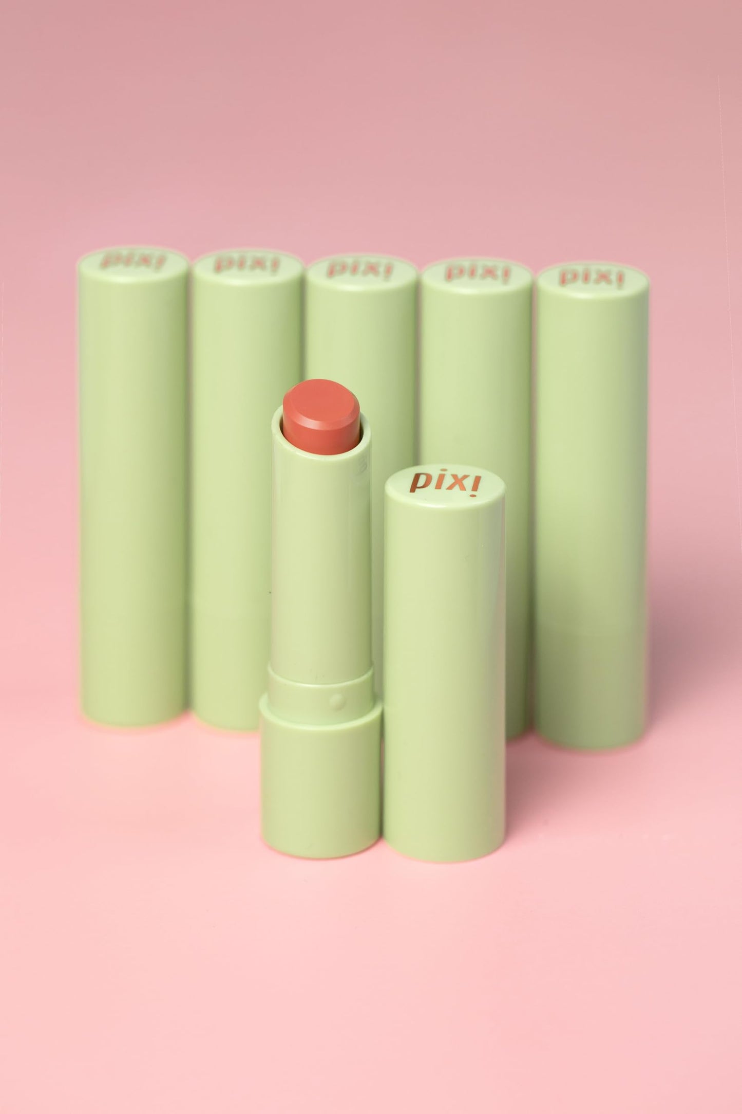 Pixi NaturelleLip | Hydrating Demi-Matte Lipstick with Sunflower Oil, Jojoba & Vitamin E | Natural Finish & Comfortable All-day Wear | Poppy | 0.1