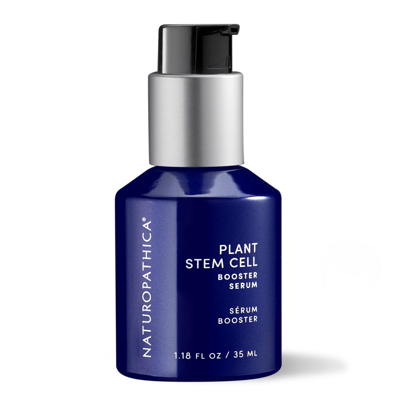 Naturopathica Plant Stem Cell Booster Serum, Daily Anti-Aging Face Serum to Smooth Fine Lines, Firming Facial Serum Helps Plump & Protect Skin, 1.18