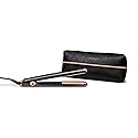 Elchim 8th Sense Styler: Hair Straightener with Titanium & Ceramic Plates, Dual-Universal Voltage, Flat Iron with 11 Heat Settings, Travel Bag
