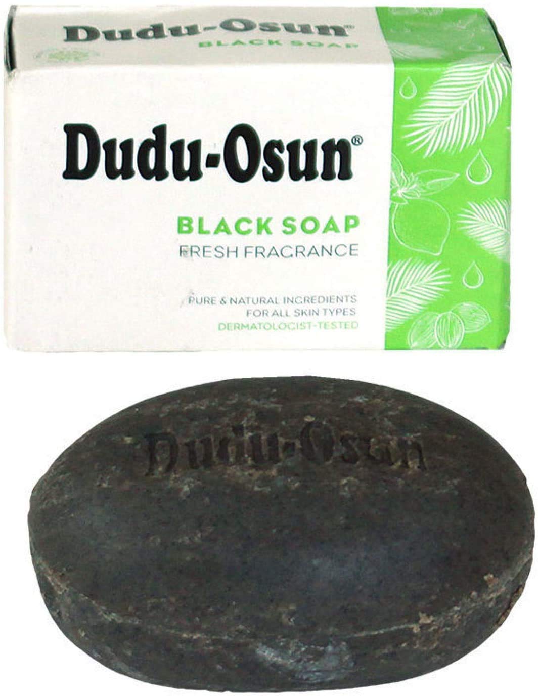 Dudu-Osun African Black Soap Bar 5.3 oz - 24 Count Bulk Pack - by Tropical Naturals, Authentic Black Soap with Shea Butter, Honey & More Beauty & Personal Care Dudu-Osun