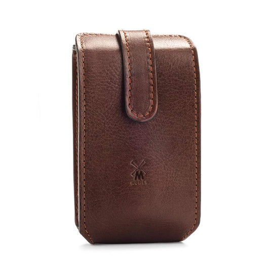 MÜHLE Travel Leather Travel Razor & Shaving Brush Hand-Made Case Beauty and Personal Care MÜHLE