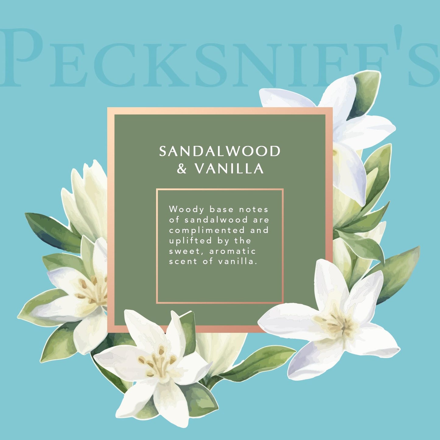 Pecksniff's 1L Shower Gel (CORE) Sandalwood Vanilla