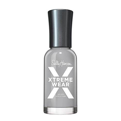 Sally Hansen Xtreme Wear Nail Polish, Streak-Free, Shiny Finish, Long-Lasting Nail Color, Heavy Metal, 0.12 fl oz Beauty & Personal Care Sally Hansen