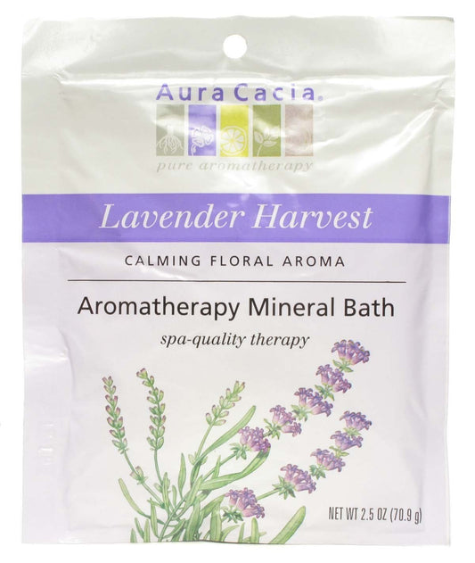 Aura Cacia Bath Mnrl Lavendar Relaxing Beauty and Personal Care Aura Cacia