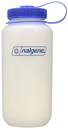 Nalgene HDPE Wide Mouth BPA-Free Water Bottle, 30 Oz