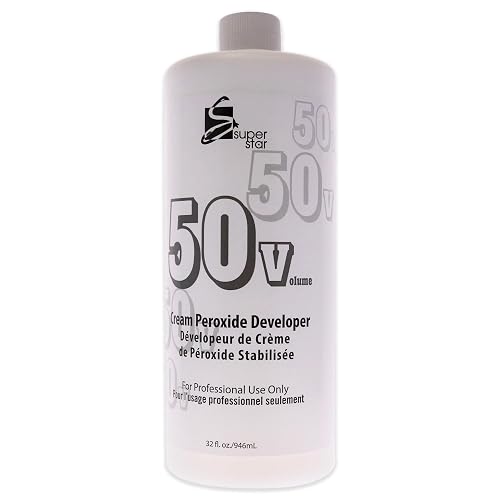 Super Star 50 Volume Cream Peroxide Developer by Marianna for Unisex - 32 oz Cream