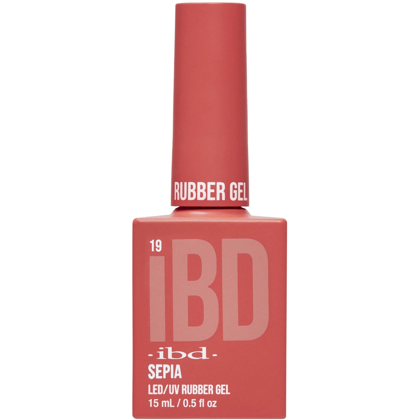 IBD Rubber Gel Polish - Sepia, LED/UV Soak Off Builder Gel for Nails, Strengthening Base Coat for Nail Polish & Extensions, 0.5 fl oz Beauty & Personal Care IBD