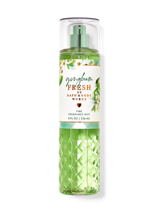 Ba?h a?d Body Works Fine Fragrance Mist 8 fl oz (Packaging may vary) (Gingham Fresh) Beauty & Personal Care Bath & Body Works