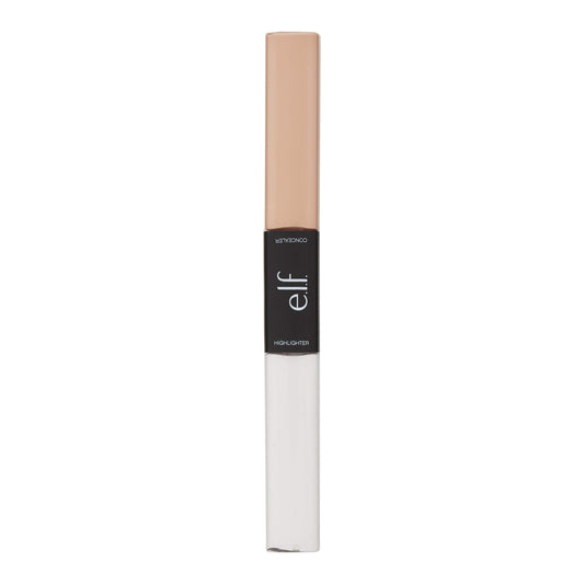 e.l.f. Cosmetics Cosmetics Cosmetics Undereye Concealer & Highlighter, Dual-Ended Stick Conceals blemishes & Brightens Skin, Medium
