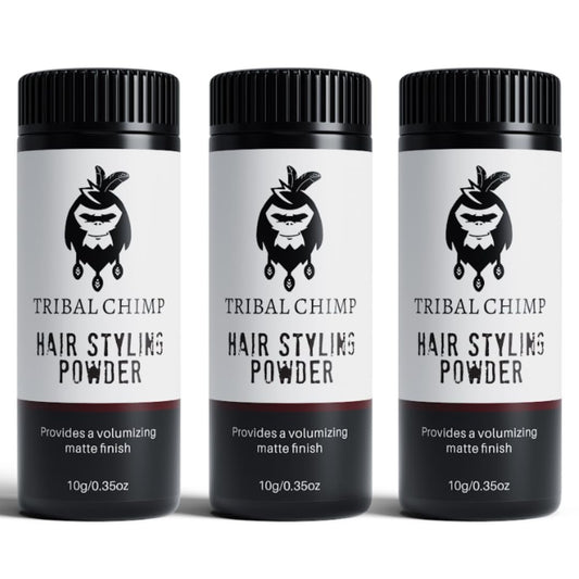 Tribal Chimp Hair Styling Powder, All-day Invisible Hold Hair Volumizer and Texture Powder for Men and Women, Styling Powder with Matte Finish