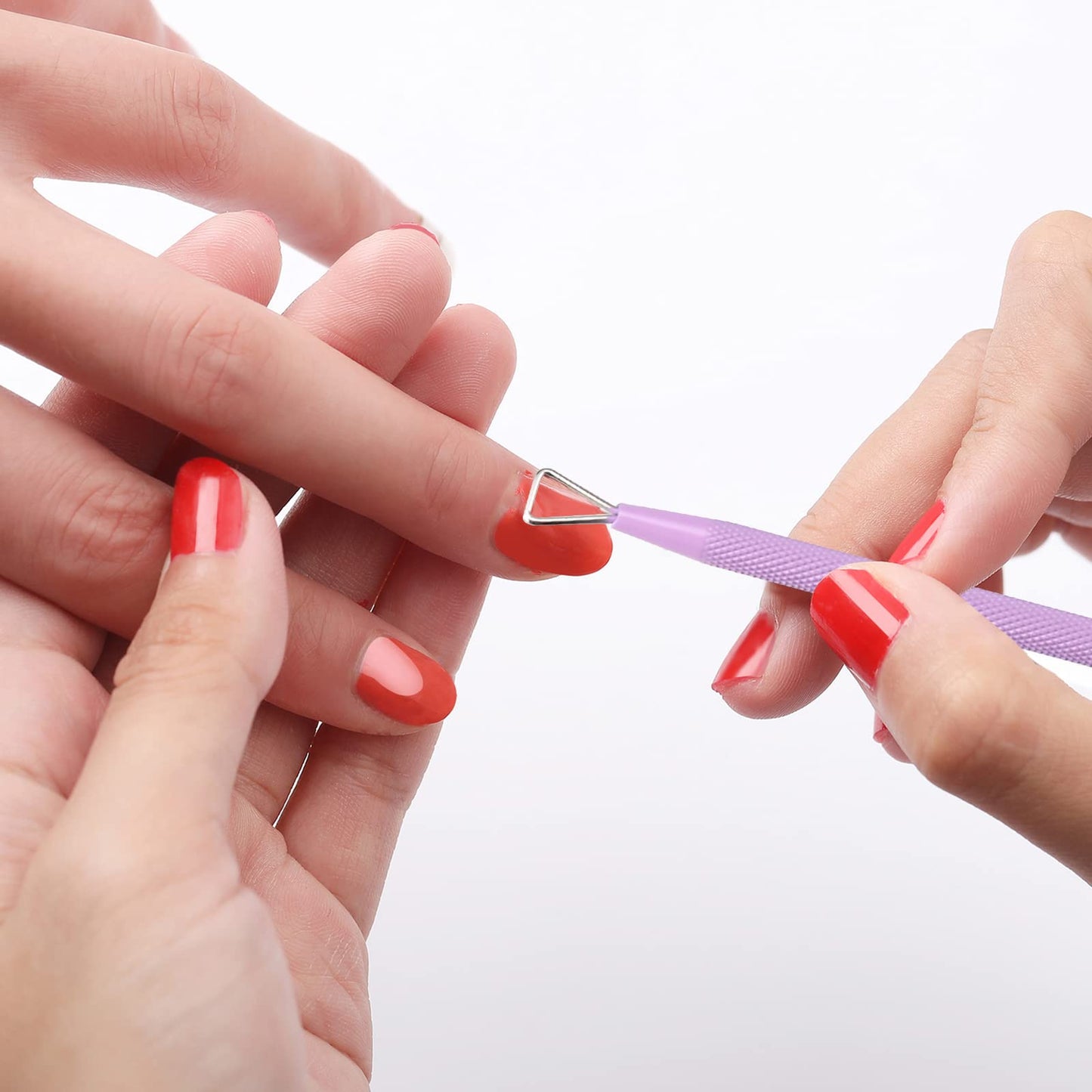 Cuticle Trimmer with Cuticle Pusher and Cutter-YINYIN Cuticle Nipper Professional Stainless Steel Cuticle Clippers Durable Pedicure Manicure Tools