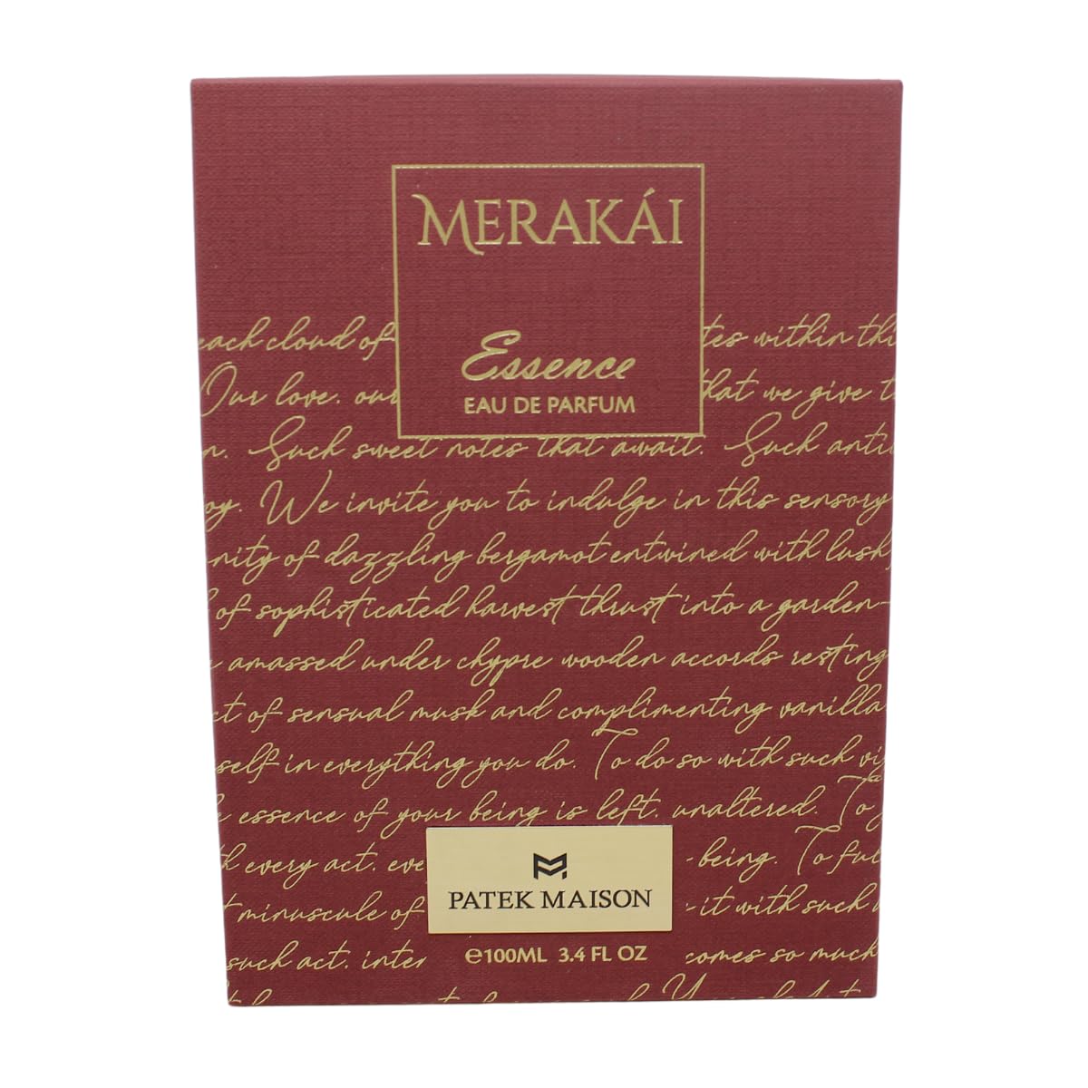 Patek Maison Merakai Essence 3.4 oz Eau De Parfum Spray, Unisex