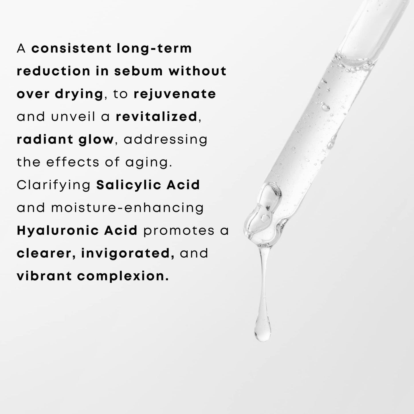 Niacinamide Serum - Minimizes Appearance of Pores, Balances Sebum Without Drying Skin, and Strengthens Moisture Barrier with Salicylic Acid