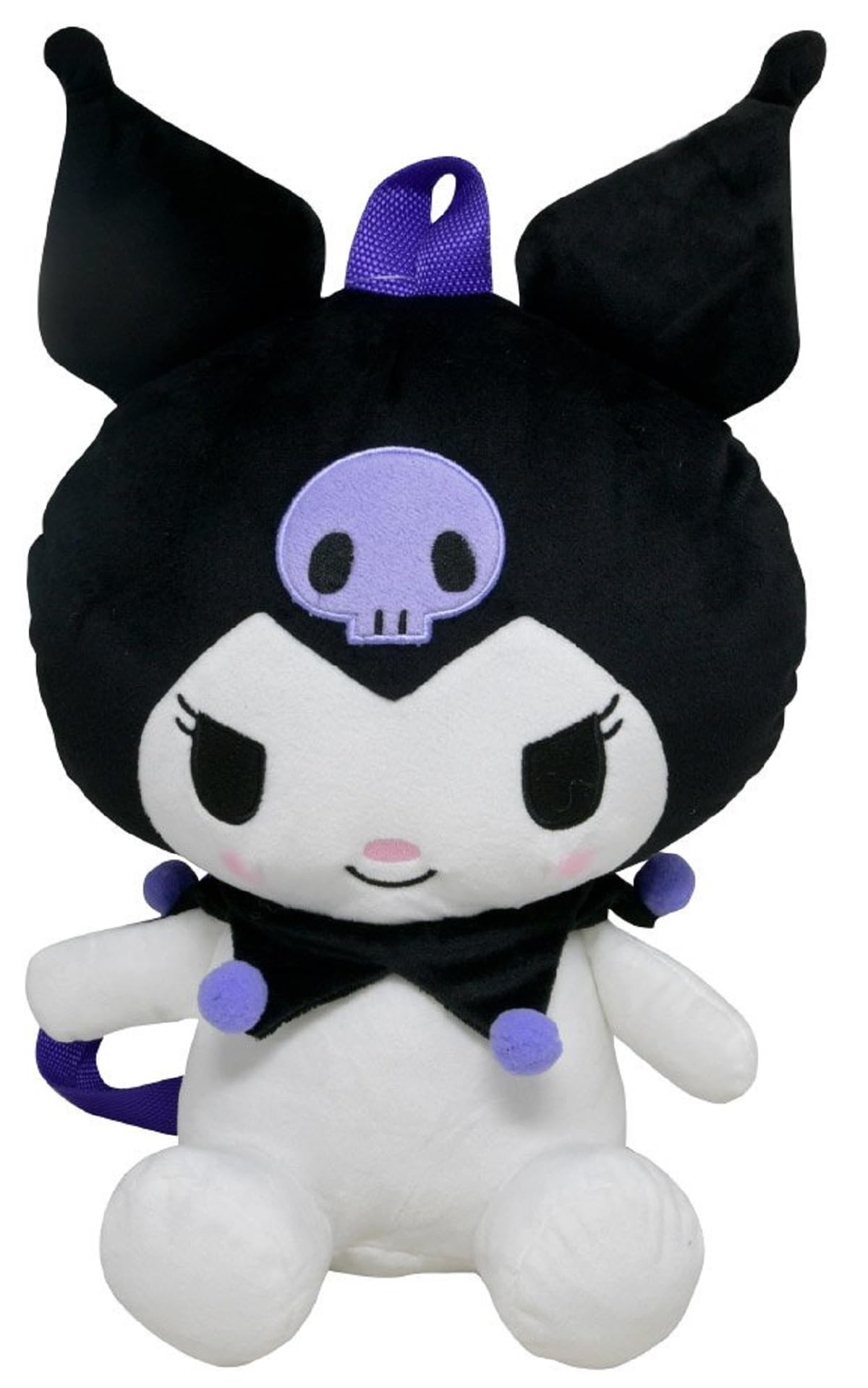 Fast Forward Hello Kitty Kuromi 14" Plush Backpack