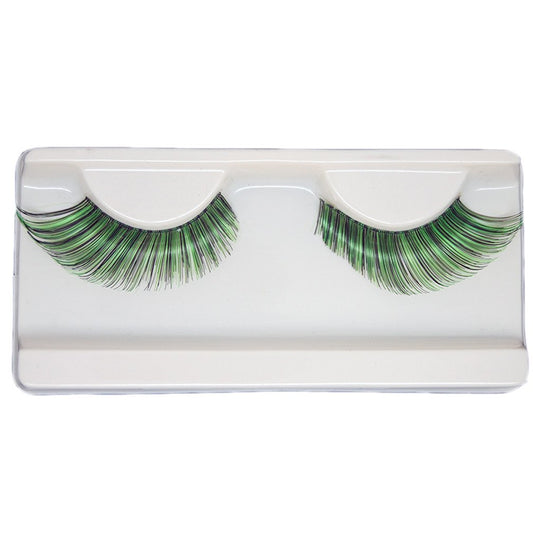 EMILYSTORES Green Fortune Teller Costume Halloween Eye Lashes For Poison Ivy Cosplay Accessories Party Looking1 Pairs