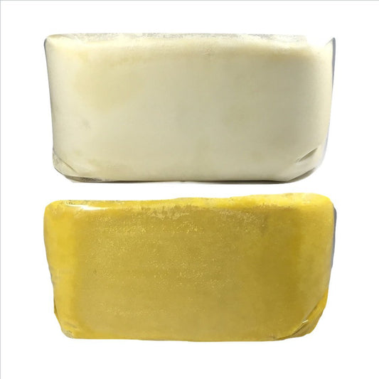 2 Pack Combo 1lb Yellow Shea Butter & 1lb Ivory Shea Butter Grade a 100%