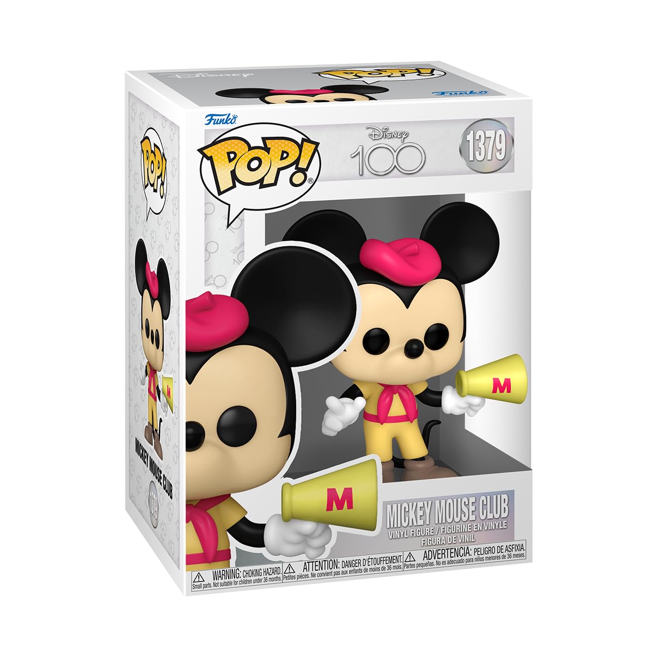 Funko POP! Disney: Mickey Mouse Club - Mickey - Collectable Vinyl Figure - Gift Idea - Official Merchandise - for Kids & Adults - Movies Fans - Model…