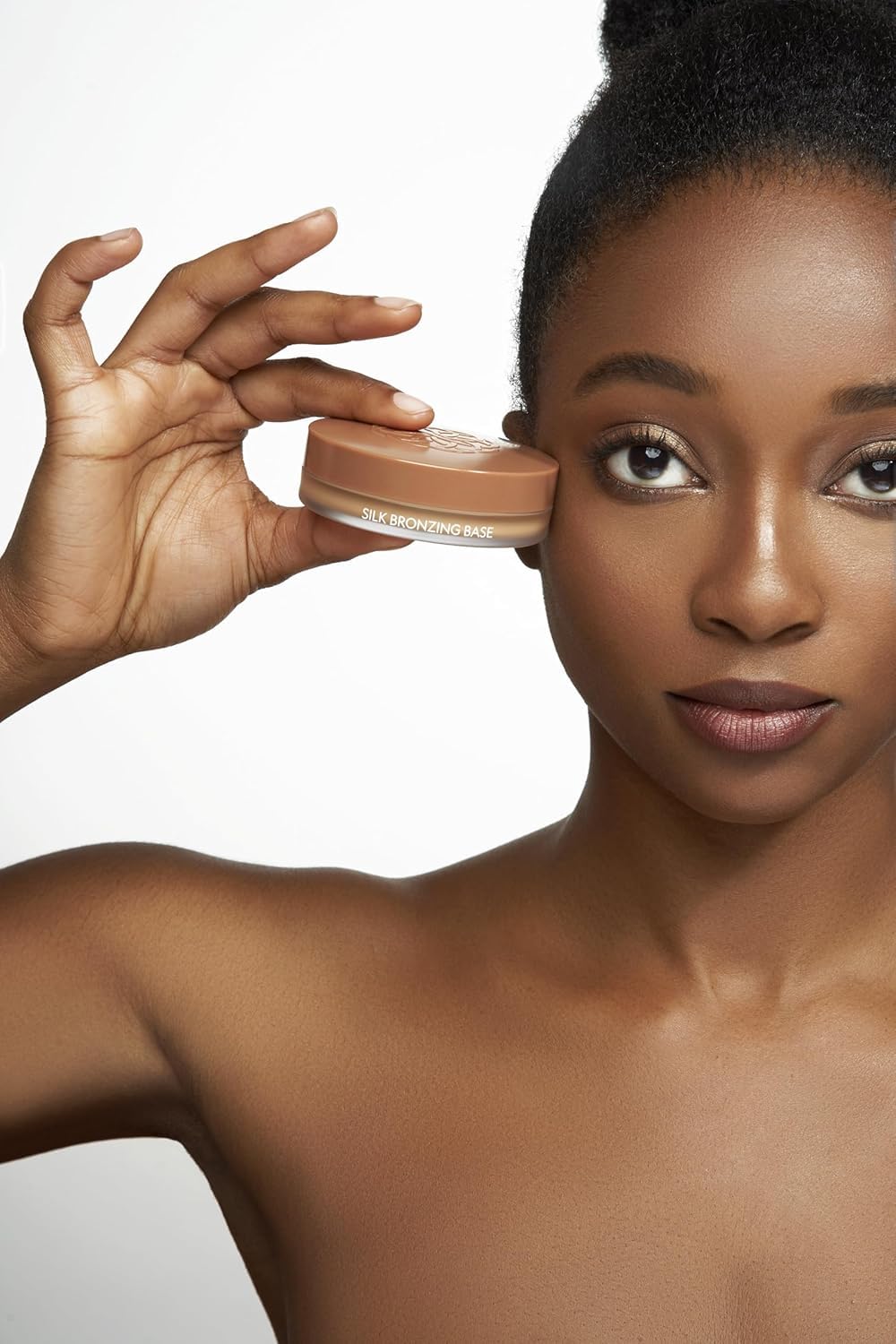 YENSA Silk Bronzing Base Cream Bronzer - Makeup Bronzer Cream with Peptides and Superfoods for a Lightweight Sunkissed Glow - Brightens & Helps Reduce