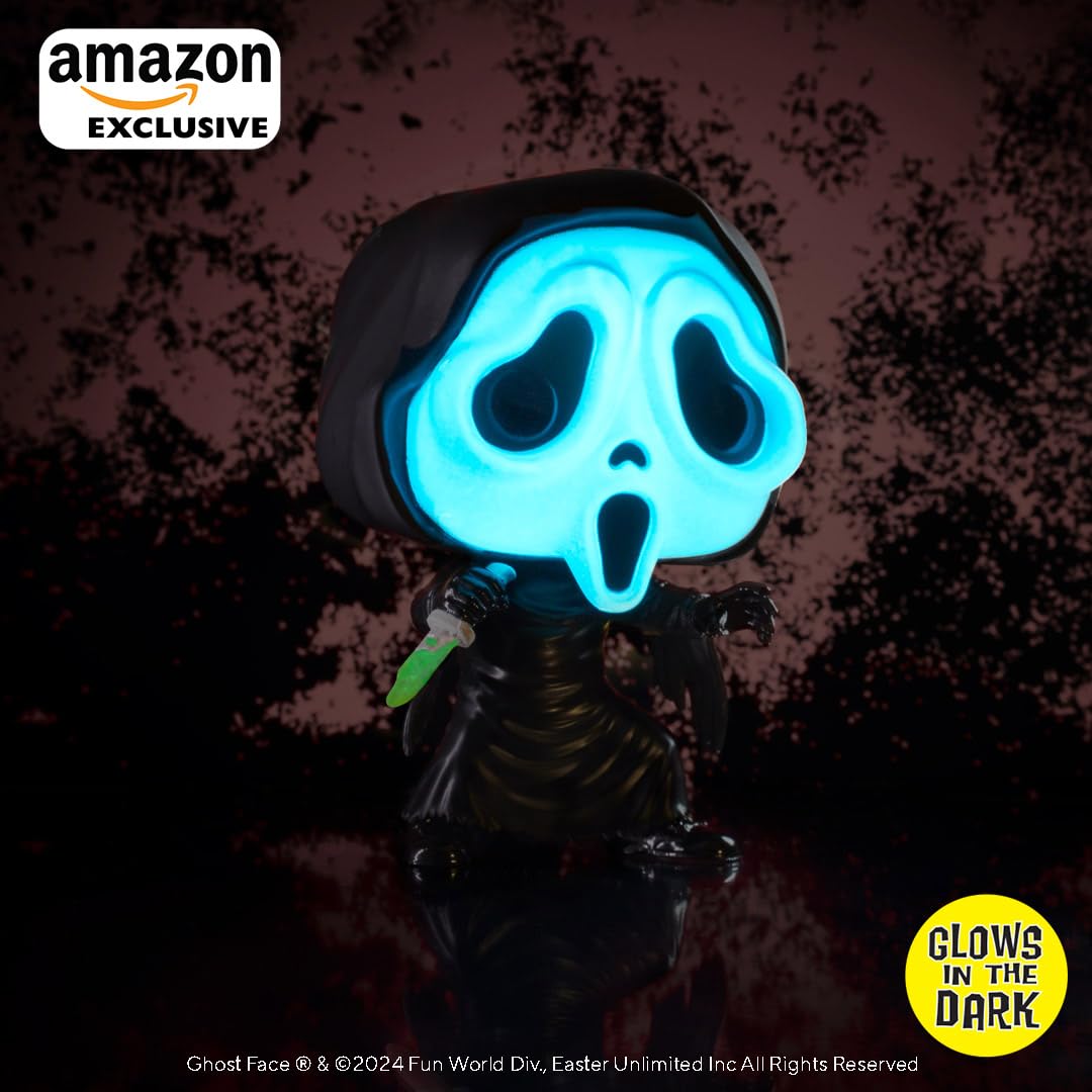 Funko POP! Movies: Ghostface - Ghostface - Glow in The Dark - Collectable Vinyl Figure - Gift Idea - Official Merchandise - for Kids & Adults…