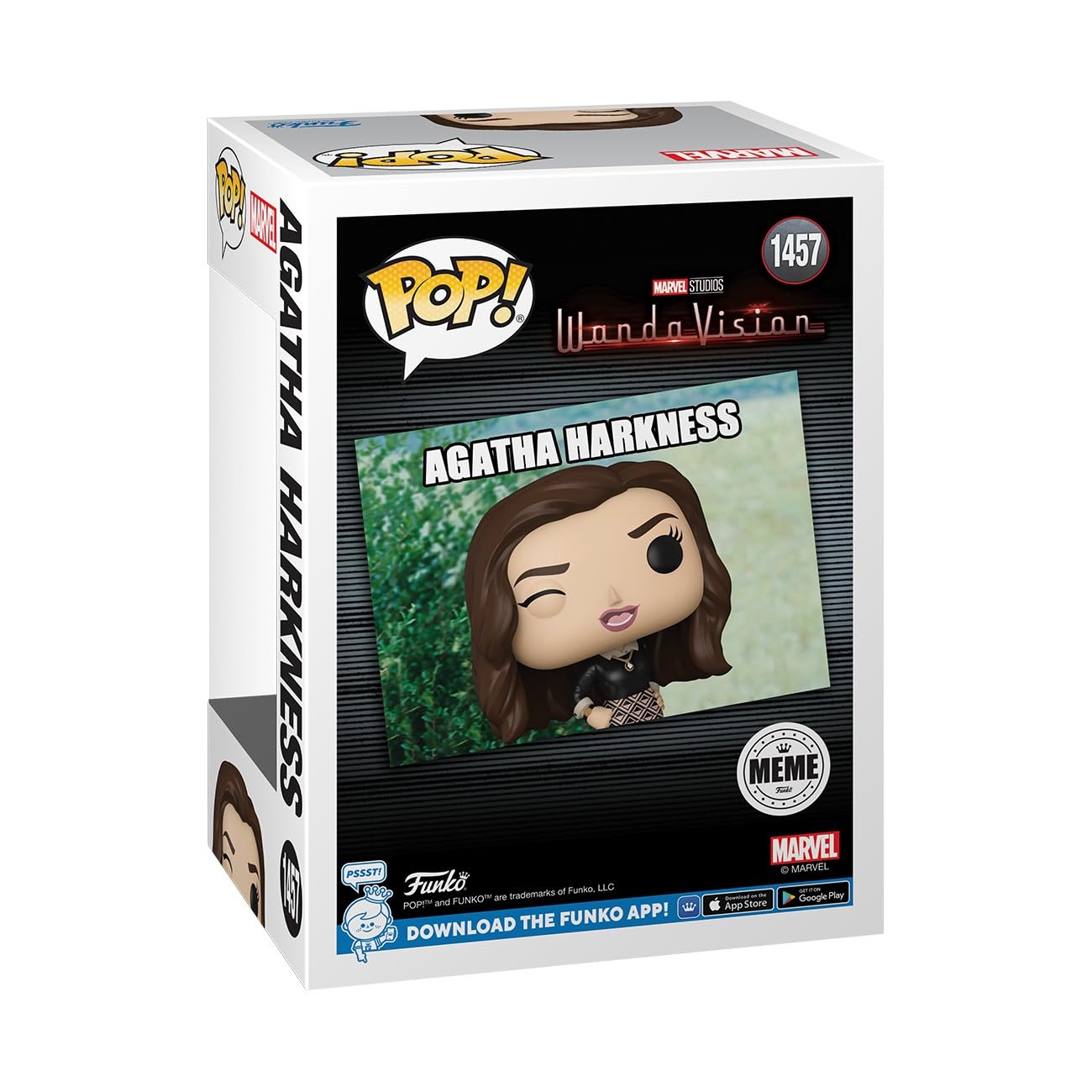 Funko POP TV: Meme - Agatha Harkness - WandaVision - Collectable Vinyl Figure - Gift Idea - Official Merchandise - for Kids & Adults - TV Fans…