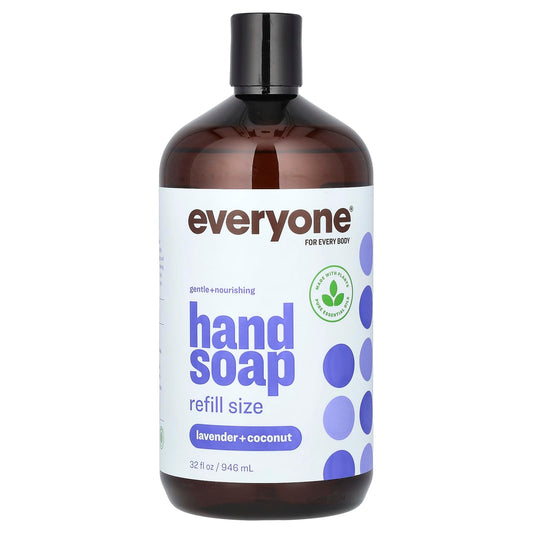 Everyone Lavender & Coconut Hand Soap Refill, 32 FZ Beauty & Personal Care Everyone