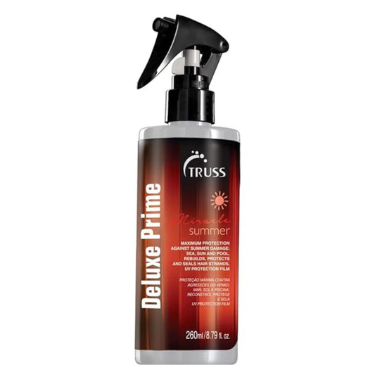 Truss Deluxe Prime Summer Hair Treatment - Protection Against Summer Hair Damage Caused By The Sun, Ocean and Pool - Repairs, Protects, & Seals Hair