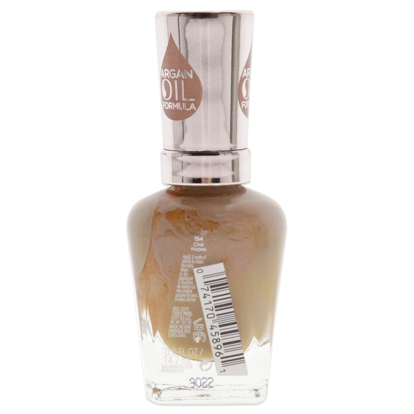 Sally Hansen Color Therapy Lacquer Nail Polish, Chai Hopes, 0.5 Fl Oz. (30888477154) Beauty & Personal Care Sally Hansen