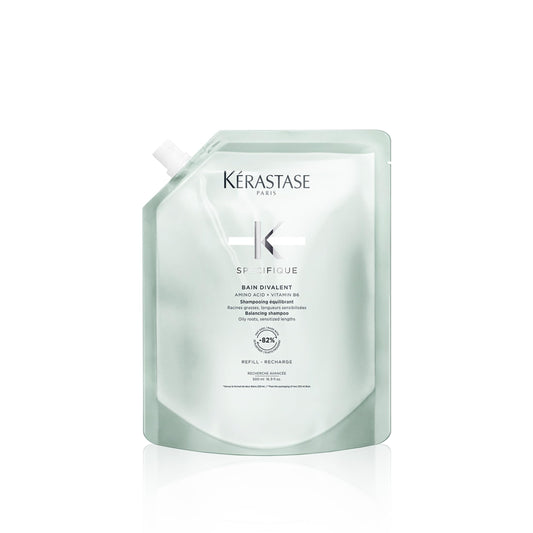 Kerastase Specifique Balancing Shampoo Refill For Oily Scalp & Hair - Cleanses Oil From Roots and Hydrates Dry Hair Ends Beauty and Personal Care KÉRASTASE Default Title
