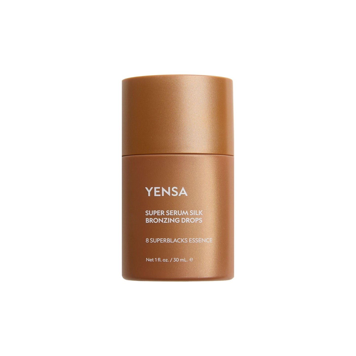 YENSA Super Serum Silk Bronzing Drops for Face - Liquid Bronzer Drops Enriched with Bakuchiol, Ferulic Acid & Super Oils - Hydrates & Nourishes with a