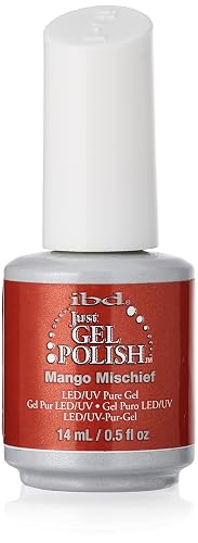 IBD Just Gel Nail Polish, Mango Mischief, 0.5 Fluid Ounce Beauty & Personal Care IBD
