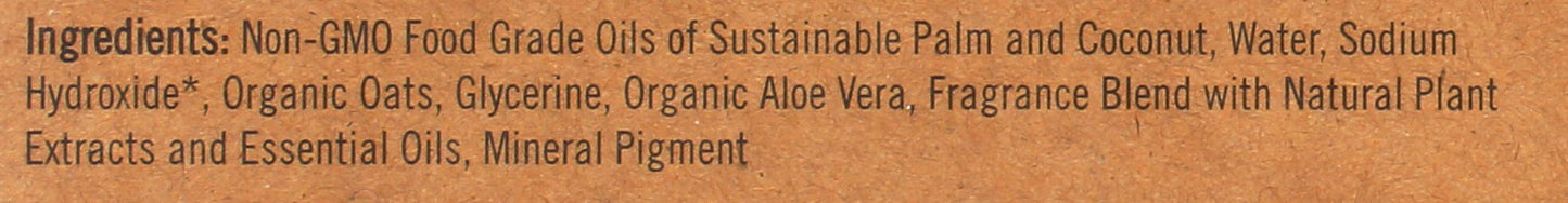 Sappo Hill Soap, Bar Soap, Aloe Oatmeal, 3.5 oz