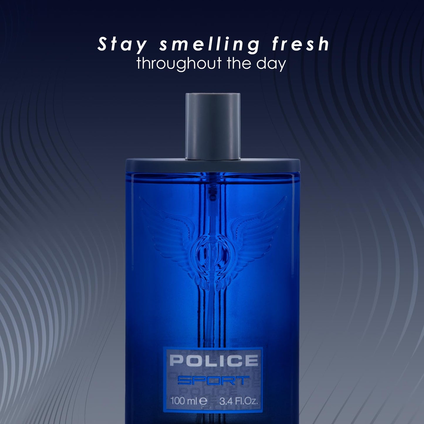 Police Sport By Police For Men - Light Long Lasting Top Men's Cologne Spray - Wild And Original Male Fragrance For Those At The Top - Fruity And Musky