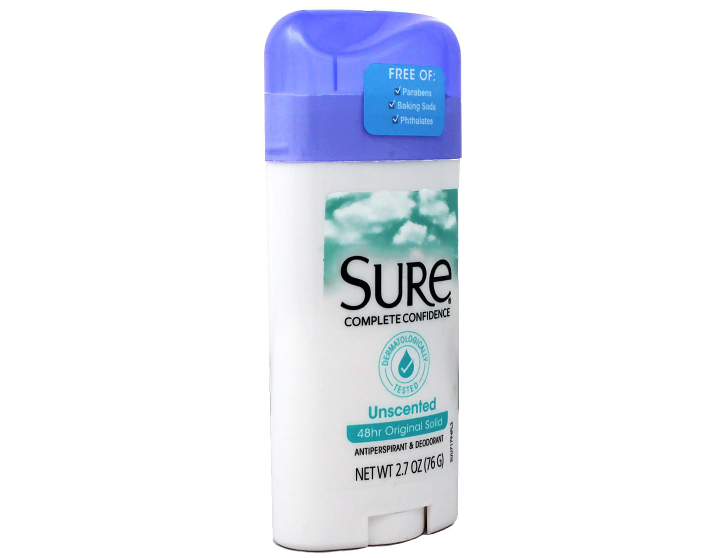 Sure Original Solid Unscented Anti-Perspirant Deodorant, 2.70 oz, 11-Pack Beauty and Personal Care Sure