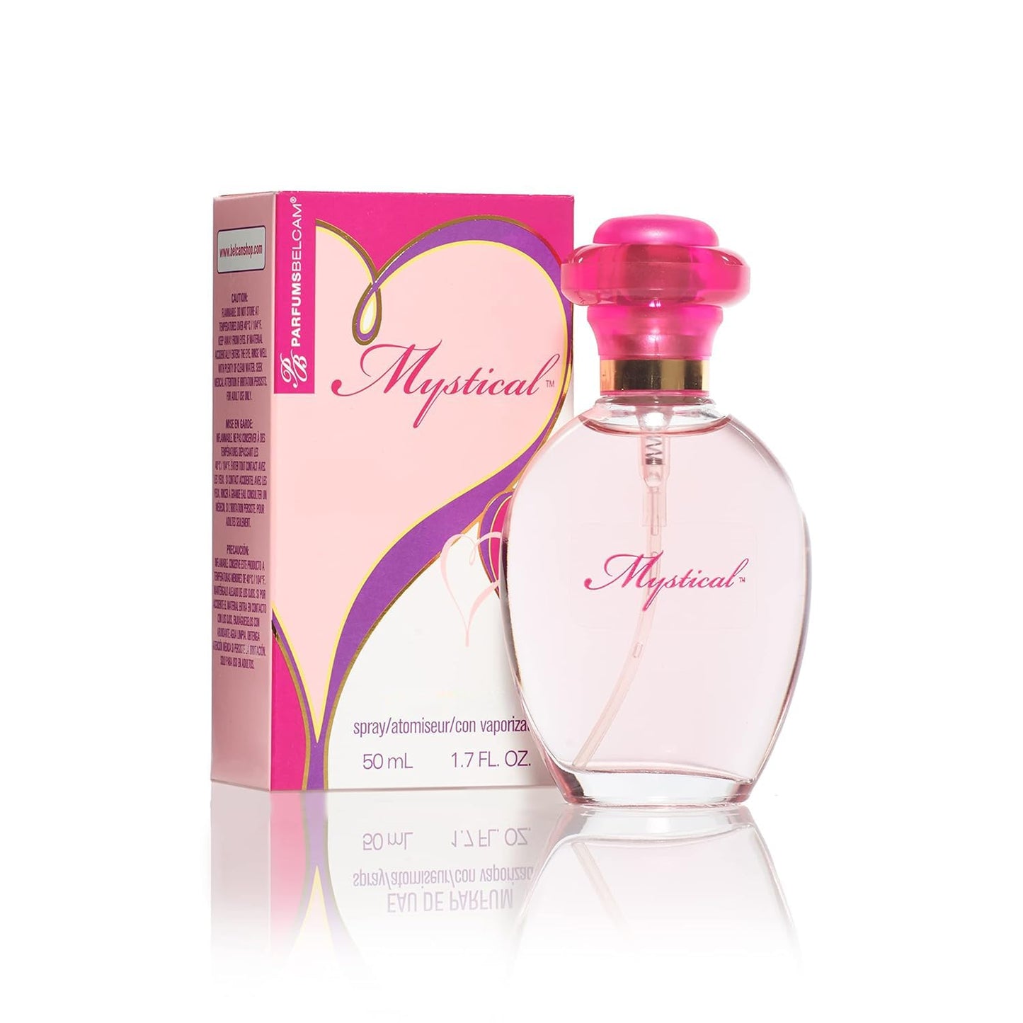 PB ParfumsBelcam Mystical Eau De Parfum Spray, Our Version of a Designer, 1.7 Fl Oz.