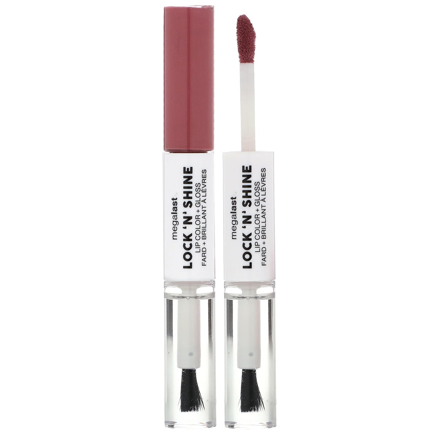 wet n wild Megalast Lock 'N' Shine Lip Color + Gloss Lipstick Pinky Promise