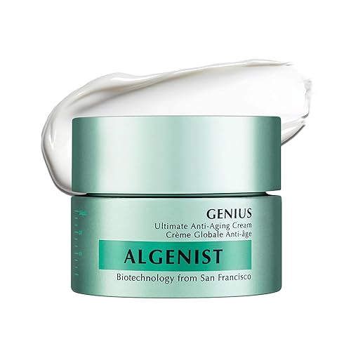 Algenist GENIUS Ultimate Anti-Aging Face Cream - Restoring Collagen Cream to Smooth, Brighten + Help Improve Skin's Radiance - Formulated