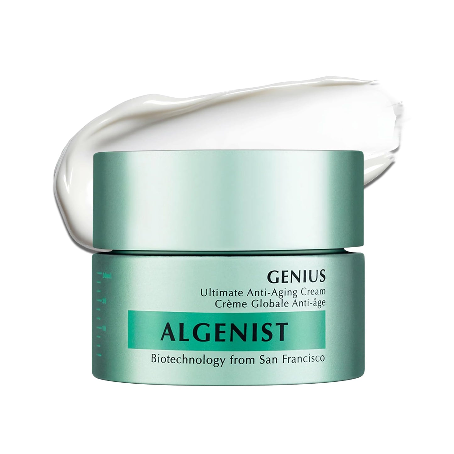Algenist GENIUS Ultimate Anti-Aging Face Cream - Restoring Collagen Cream to Smooth, Brighten + Help Improve Skin's Radiance - Formulated
