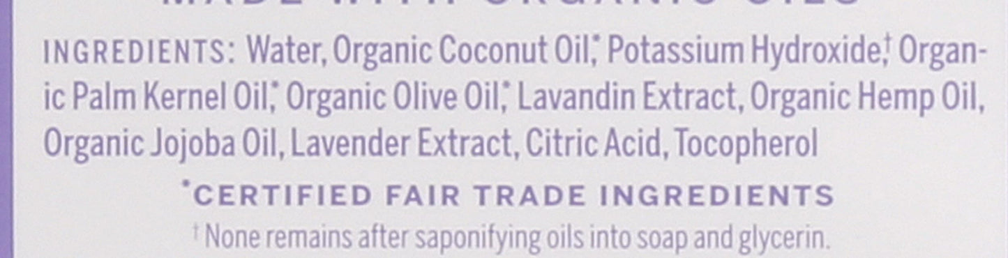 Dr Bronners, Soap Liquid Castile Lavender, 128 Fl Oz