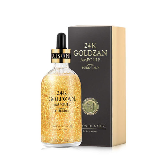 24k GOLDZAN AMPOULE 99.9% Pure Gold Serum of The Year in Korea - Maison de Nature