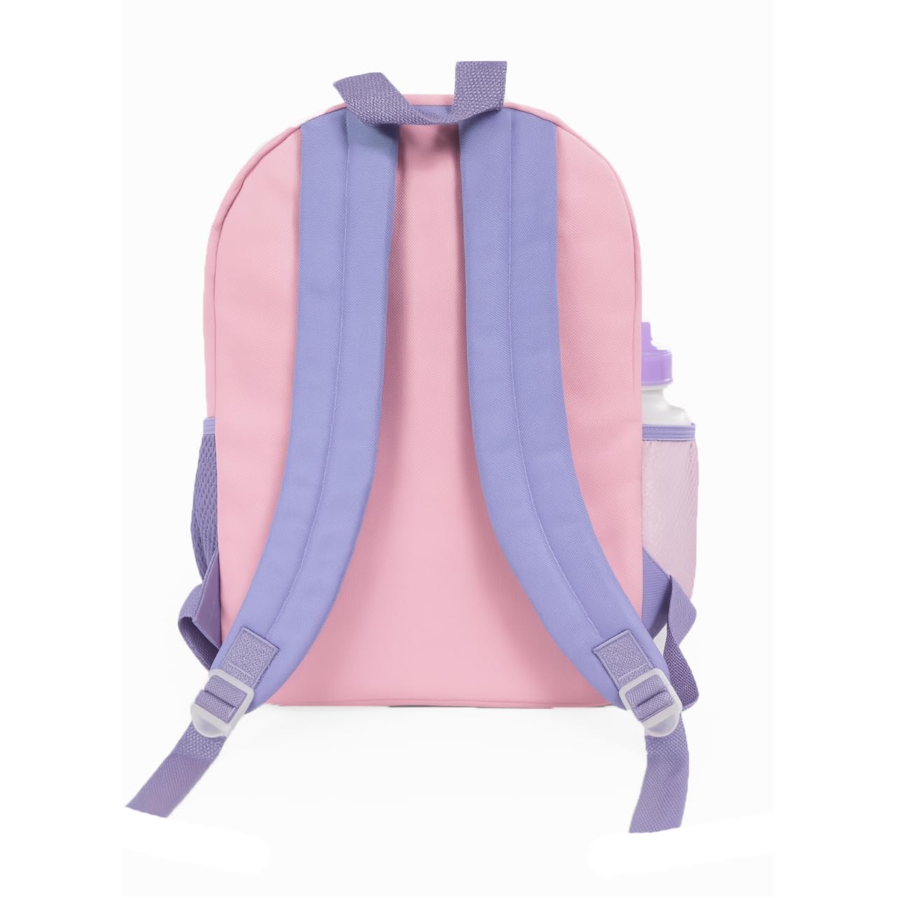 Fast Forward Bluey Backpack Set 5 Piece Bookbag and Snack Tote Matching Accessories for Back to School with Water Bottle