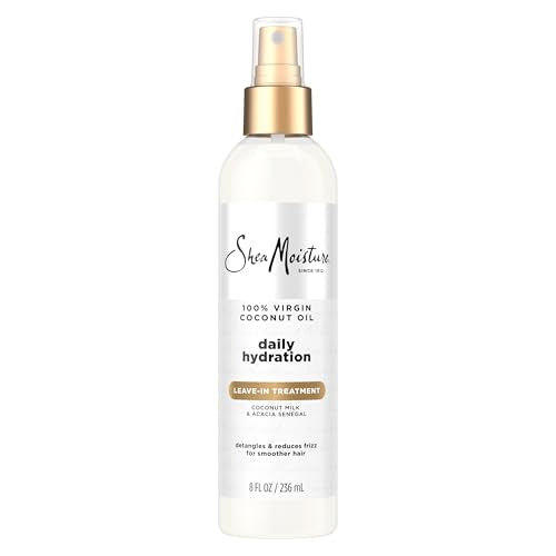 Shea Moisture 100 Percent Virgin Coconut Oil Leave-In Treatment, 8 Ounce