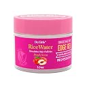 Dr. Girls Rice Water Edge Gel - Extra Mega Hold for Cornrows, Locs & Twists with Biotin, Castor Oil 3.5oz (Peach)