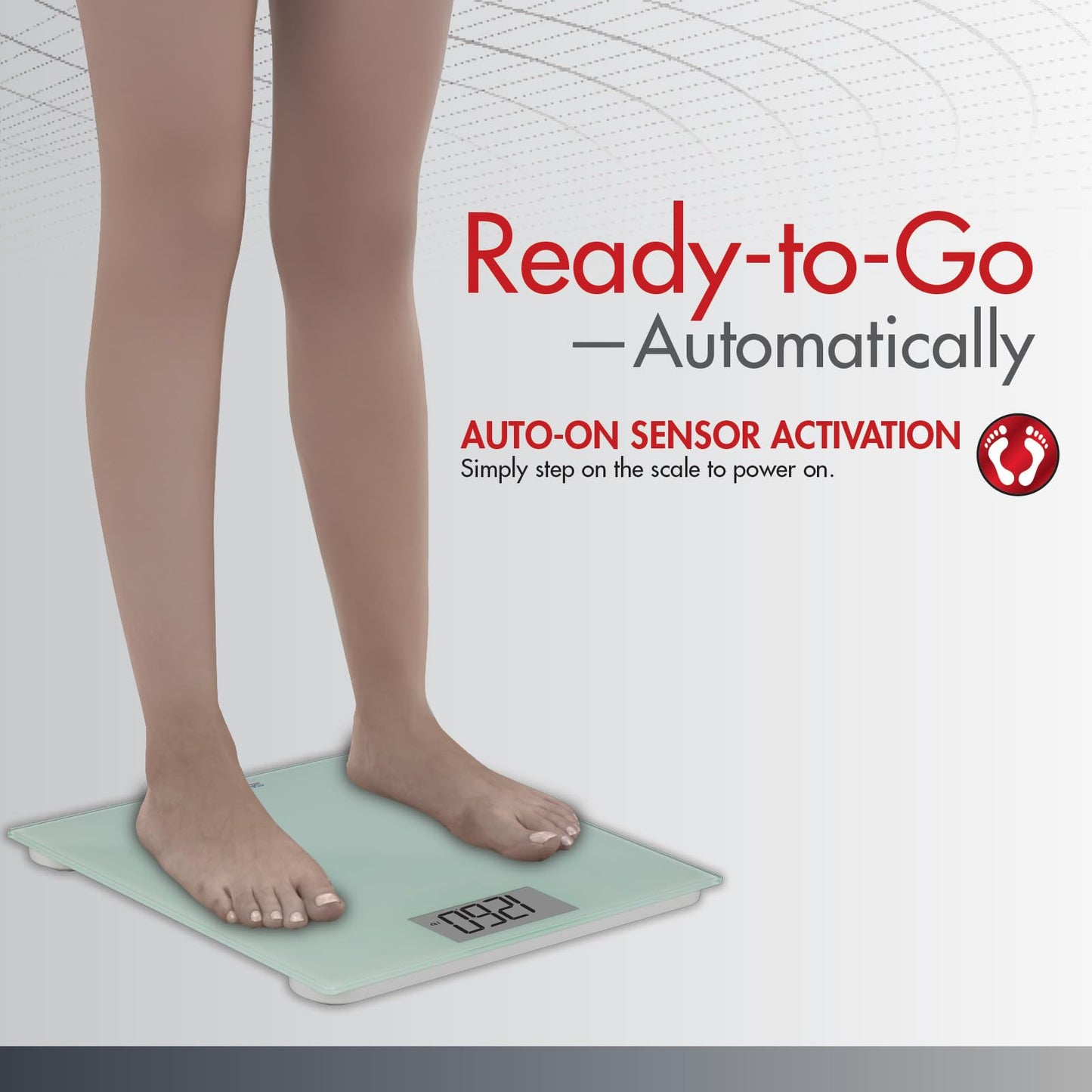 Veridian Smartheart Digital Weight Scale, Blue