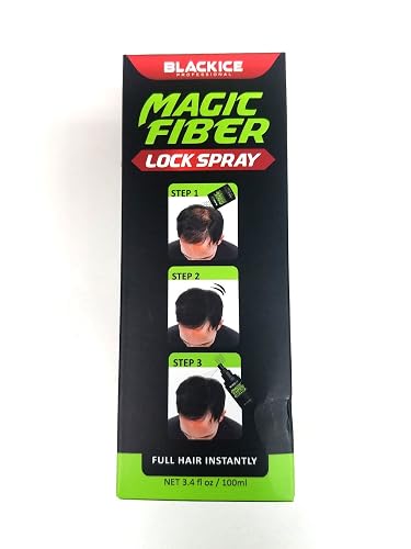Magic Fiber Hair Building Lock Spray - Full Hair Instantly