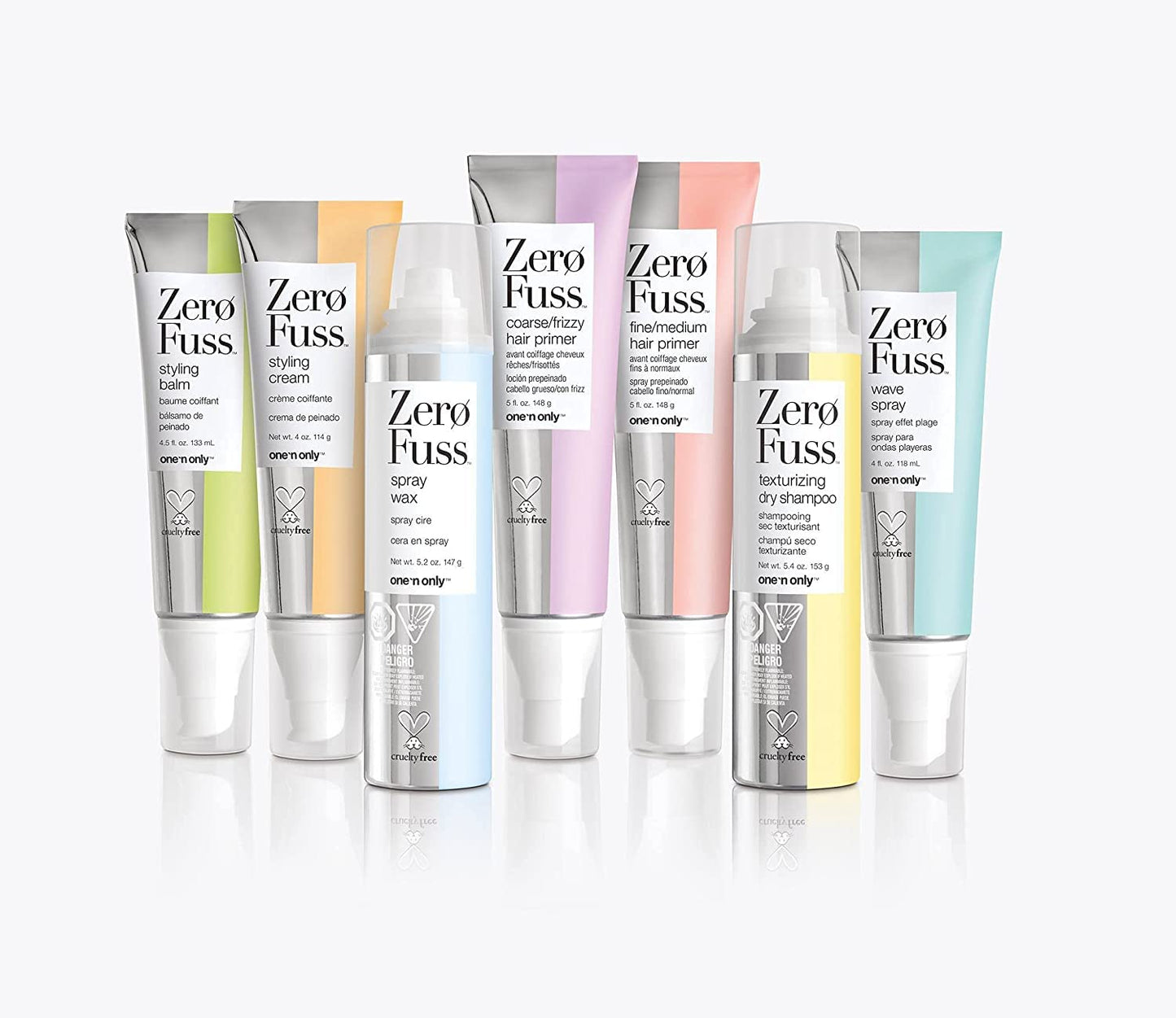 one 'n only Zero Fuss Styling Balm, Lightweight with All Day Flexibility, For Hair Types, Enhances Natural Shape, Texture, Wave, and Curl, Adds