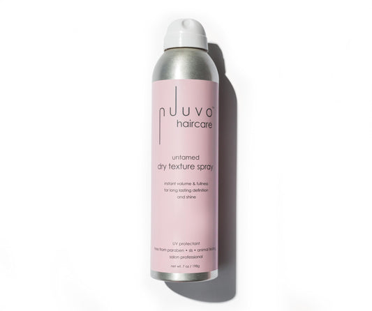 Nuuvo Untamed Dry Texture Spray - Volumizing & Texturizing Spray for Lightweight Effortless Styles, UV Protection, Matte Finish, Cruelty-Free, 7oz
