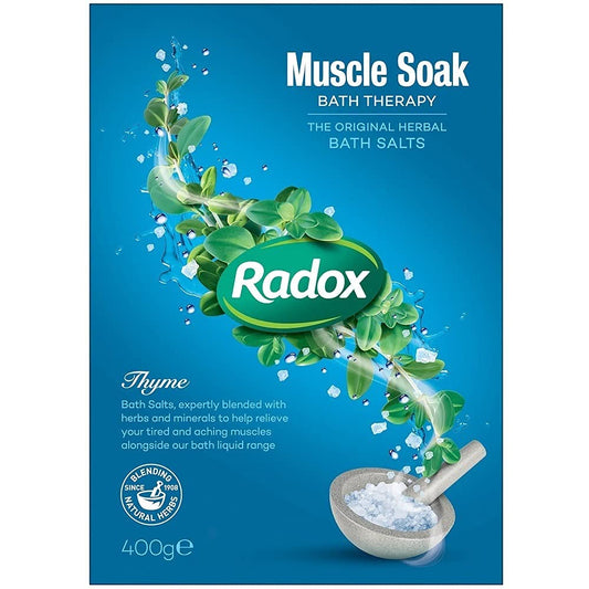 Radox Bath Therapy Muscle Soak Herbal Bath Salts 400 g - by Radox Beauty and Personal Care Radox
