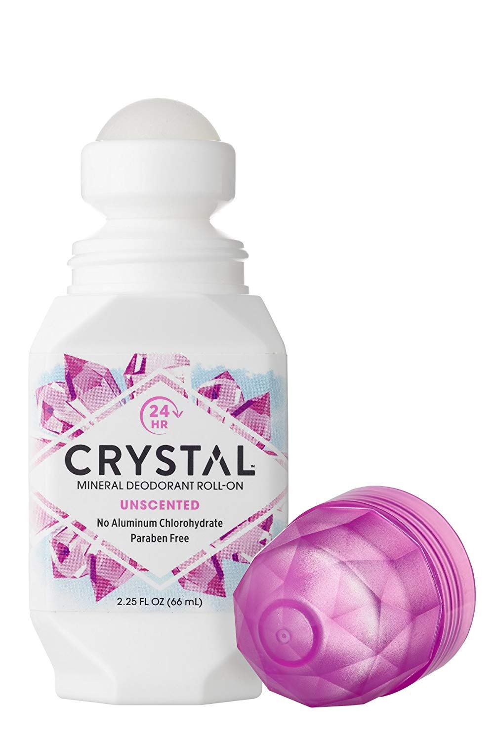 Crystal Body Deodorant Roll-On 2.25 oz (Pack of 12) Beauty and Personal Care Crystal Essence