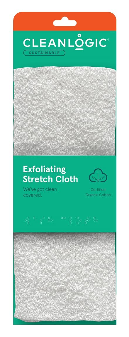 Clean Logic Exfoliating Stretch Cloth (Pack of 3) Beauty and Personal Care Cleanlogic