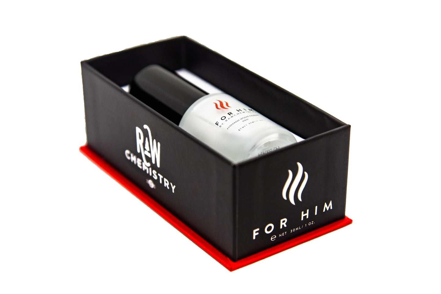RawChemistry For Him, Pheromone Infused Cologne Spray - Bold, Extra Strength Infused Formula 1 Fl. oz